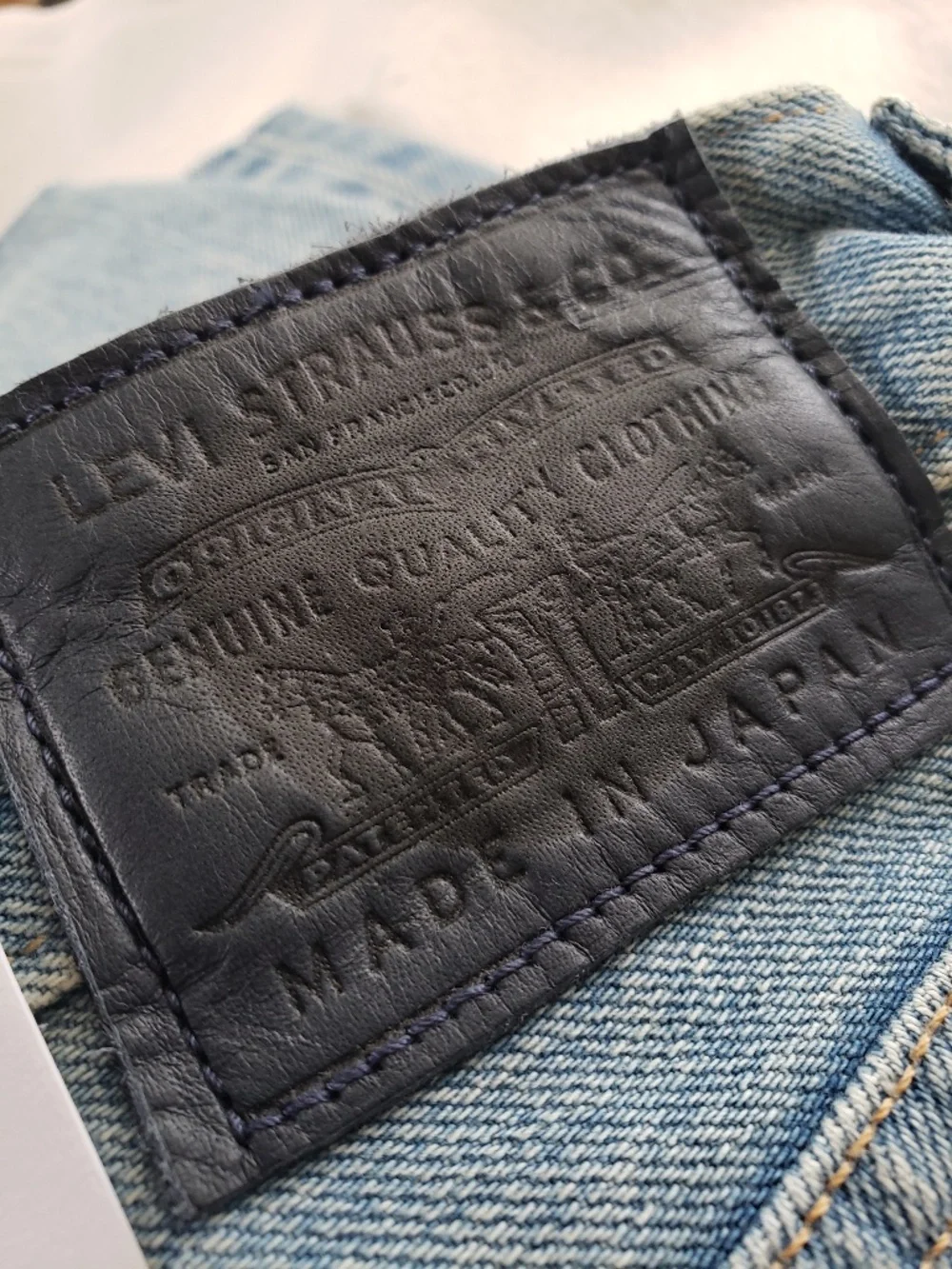 Levi's Premium Blue Label Barrel Jeans Size 29 NEW - Picture 9 of 15